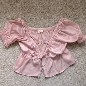 By Together silk blouse NWOT. Size Large.